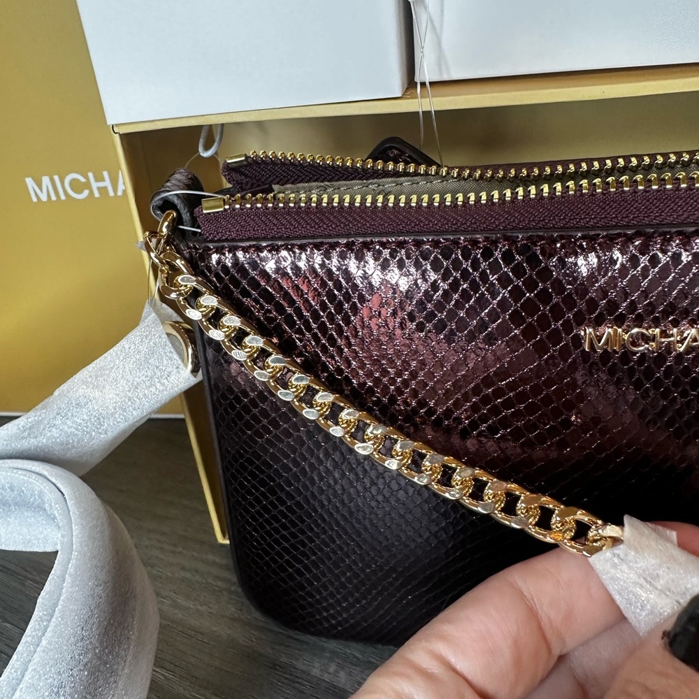 NWT Michael Kors Crossbody & Card Holder Gift Box $548 retail - Picture 6 of 14